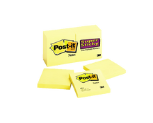 Load image into Gallery viewer, 3M post it notepad #654 yellow