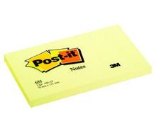 Load image into Gallery viewer, 3M post it notepad #655 yellow