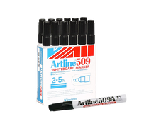 Load image into Gallery viewer, Artline 509a black whiteboard marker
