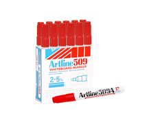 Load image into Gallery viewer, Artline 509a red whiteboard marker