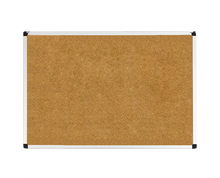 Load image into Gallery viewer, corkboard with aluminum frame size 24" x 36"