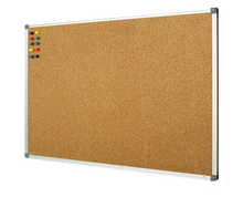 Load image into Gallery viewer, corkboard with aluminum frame size 36" x 48"