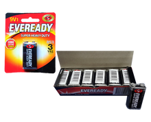 Load image into Gallery viewer, Eveready super heavy duty 9v battery
