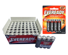 Load image into Gallery viewer, Eveready super heavy duty aa batteries