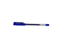 Load image into Gallery viewer, M&G ballpen blue budget capped gel pen with vented cap and 0.5mm nib
