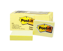 Load image into Gallery viewer, 3M post it notepad #653 yellow
