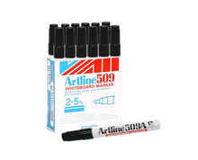 Load image into Gallery viewer, Artline 509a black whiteboard marker
