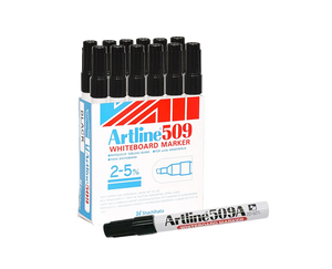 Artline 509a black whiteboard marker