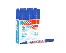 Load image into Gallery viewer, Artline 509a blue whiteboard marker
