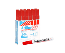Load image into Gallery viewer, Artline 509a red whiteboard marker
