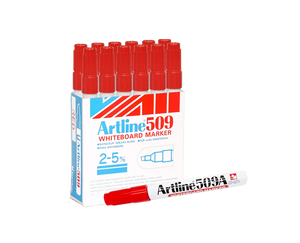 Artline 509a red whiteboard marker