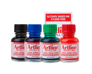 Artline whiteboard marker refill ink 500a 509a 550a xylene free