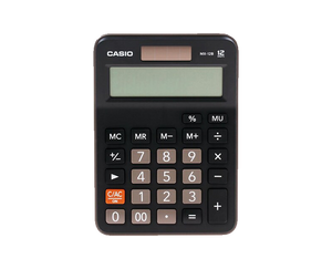 Casio mx12b calculator black
