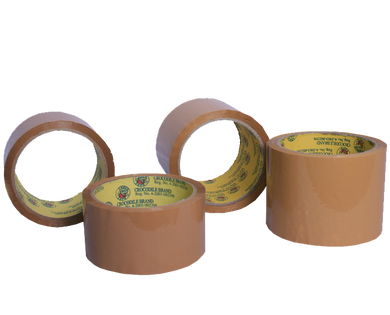 Crocodile tan packaging tape