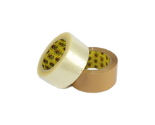 Load image into Gallery viewer, Crocodile packaging tape clear and tan
