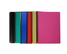 Load image into Gallery viewer, Clearbook refillable spiral 23 holes size a4 assorted color
