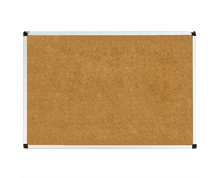 Load image into Gallery viewer, corkboard with aluminum frame size 24&quot; x 36&quot; 
