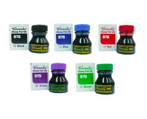 Eveready stamp pad ink 30ml assorted color 
