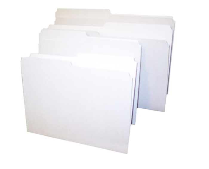 Metro 14PT White File Folder – Office and Paper Ally Co Ltd