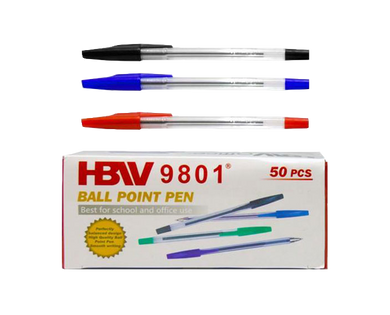 HBW ballpen 9801 50 pieces