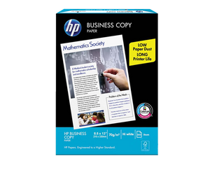 HP office business copy paper s20 70gsm long 8.5" x 13"