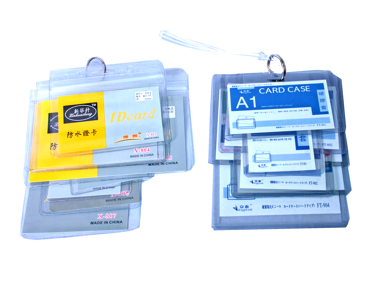 Jacket Id Window Plastic ID Jacket Vertical T-014 – Office and Paper Ally Co Ltd