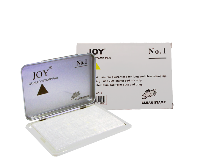 Joy quality stamp pad clear stamp no.1