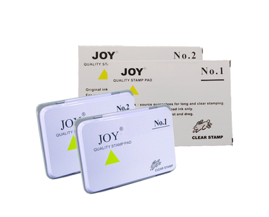 Joy stamp pad no.1 no.2 clear stamp
