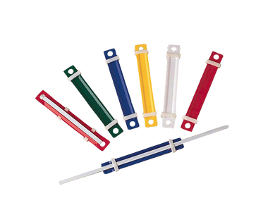KWtrio plastic paper fastener assorted color