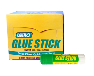 Leeho glue stick 8g 0.74 oz. 20 pieces