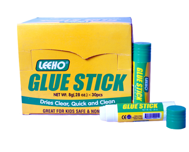 Leeho glue stick 8g 0.28 oz. 30 pieces