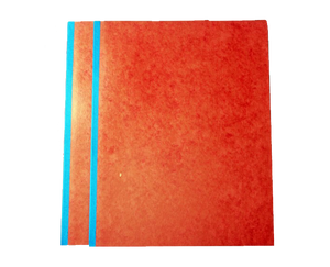 Vaeco local pressboard folder maroon short