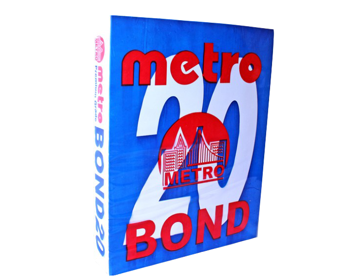Metro bond paper s20 70gsm short 216mm x 280mm