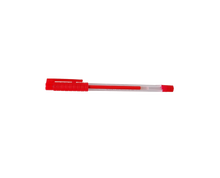 Load image into Gallery viewer, M&amp;G ballpen red budget capped gel pen with vented cap and 0.5mm nib
