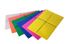 Load image into Gallery viewer, Phoenix expanding envelope with garter long assorted color
