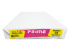 Load image into Gallery viewer, Prime Whitewove Mimeo Paper S18
