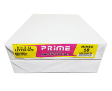 Load image into Gallery viewer, Prime Whitewove Mimeo Paper S18
