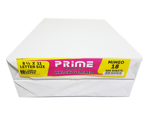 Prime Whitewove Mimeo Paper S18
