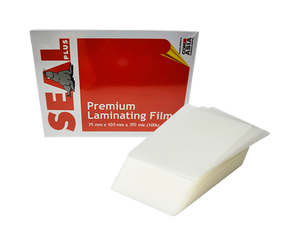 Seal premium laminating film 75mm x 105mm x 250mic 100 sheets