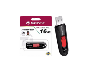 Transcend 16GB USB 2.0 Flash Drive
