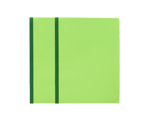US imported pressboard folder long green