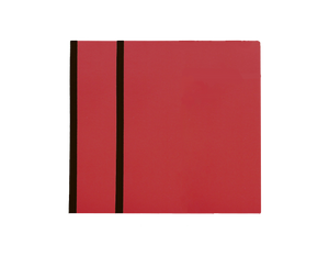 US imported pressboard folder short maroon