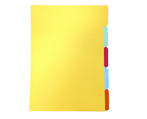 colored folder divider assorted