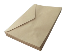 Load image into Gallery viewer, long brown document envelope 150 lbs
