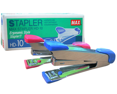 Max stapler hd-10 #10 ergonomic style