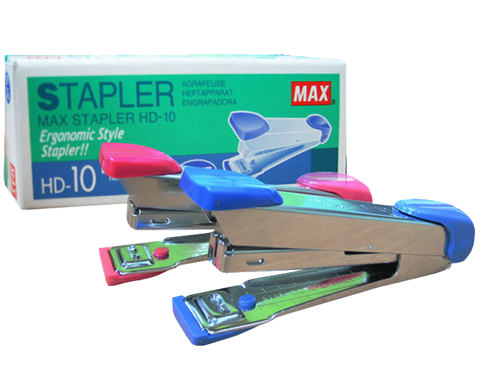 Max stapler hd-10 #10 ergonomic style