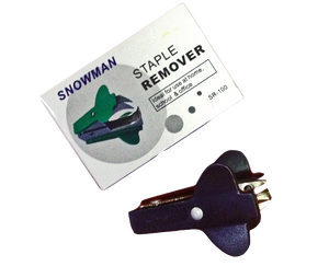 SNOWMAN Staple Remover