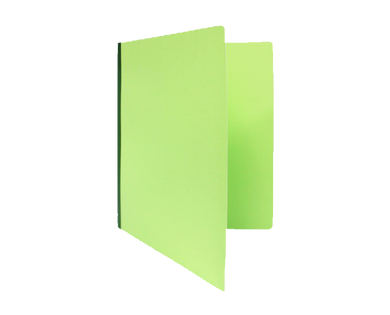 Unique imported pressboard folder green
